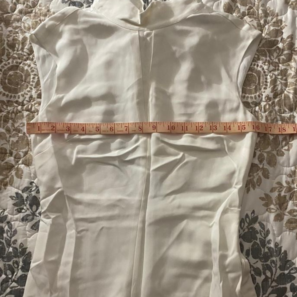 NWT REISS White Livvy Mock Neck Maxi Dress - UK 8/ US 4 - Picture 14 of 16